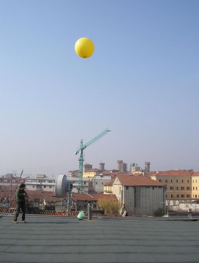 LOS ottica con pallone sonda